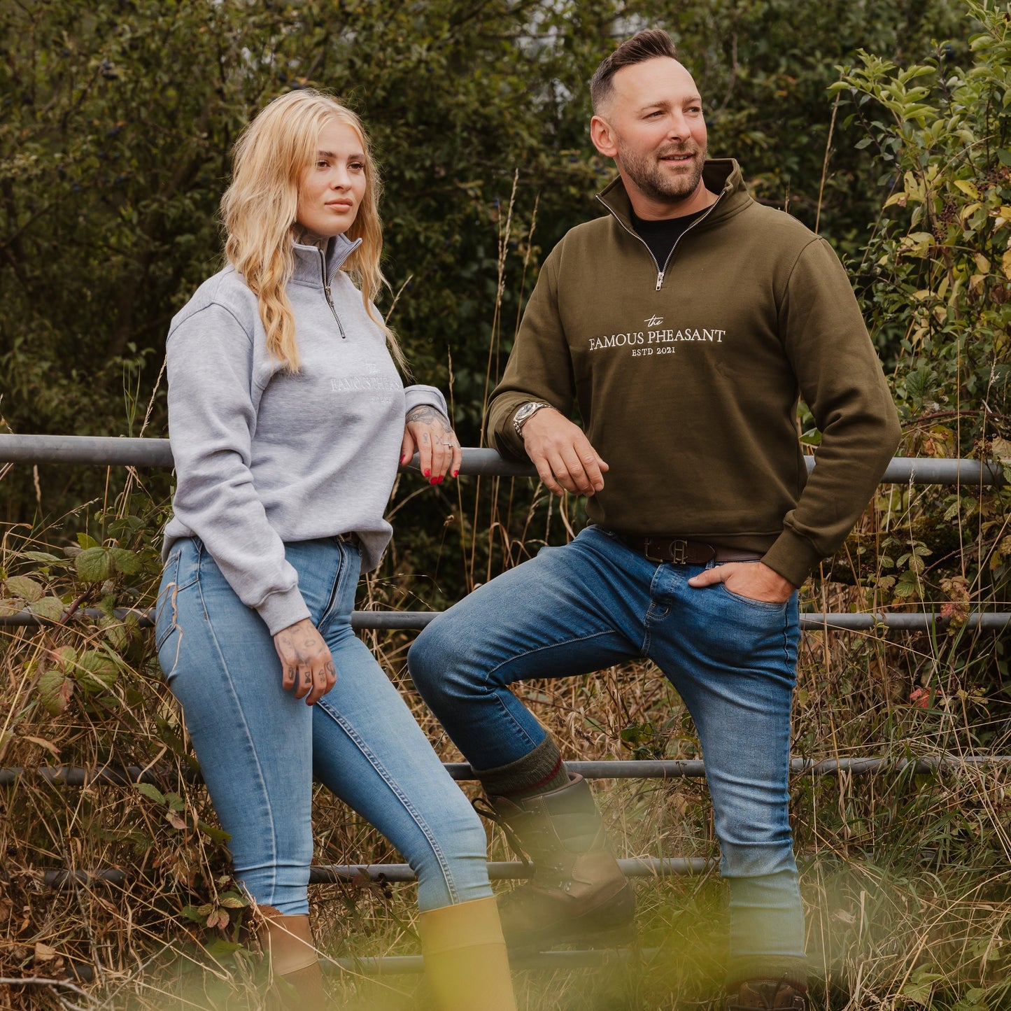 The Deluxe 1/4 Zip - Mens - Dark Olive