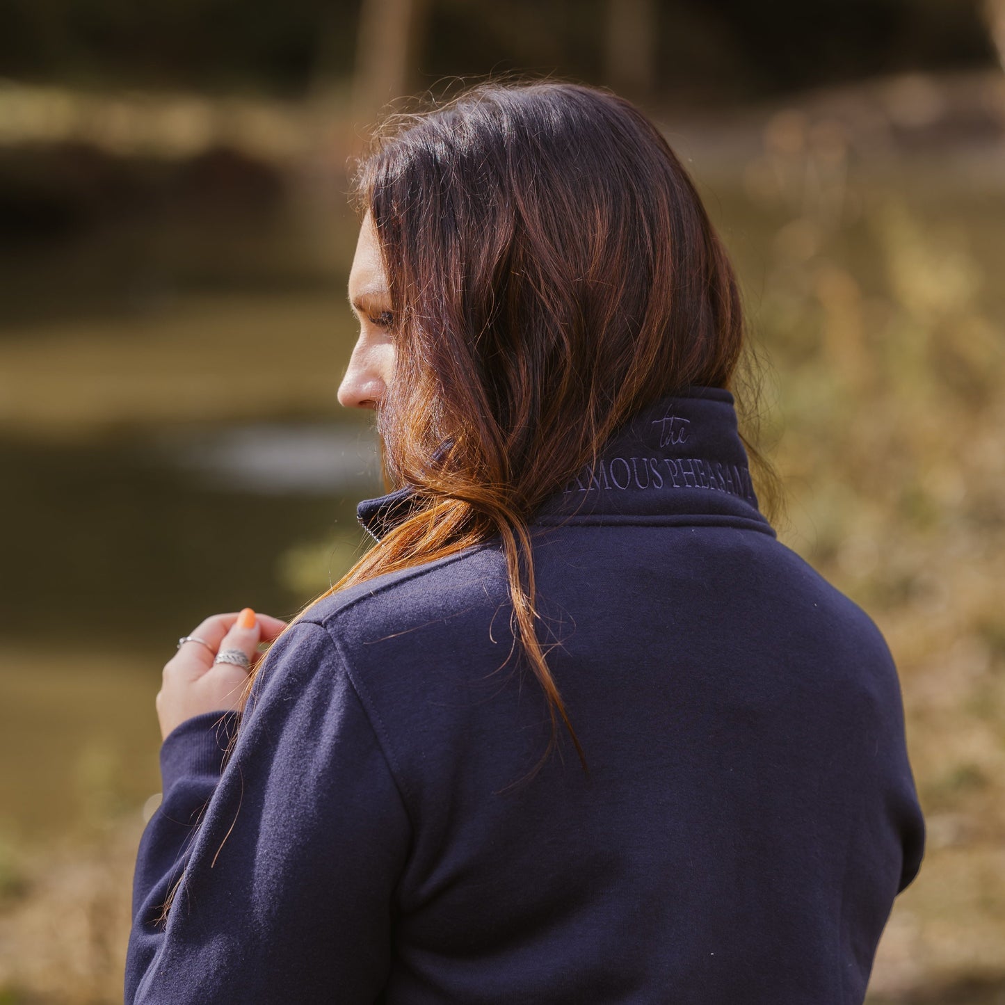 The Blakeney 1/4 Zip - Womens - Navy