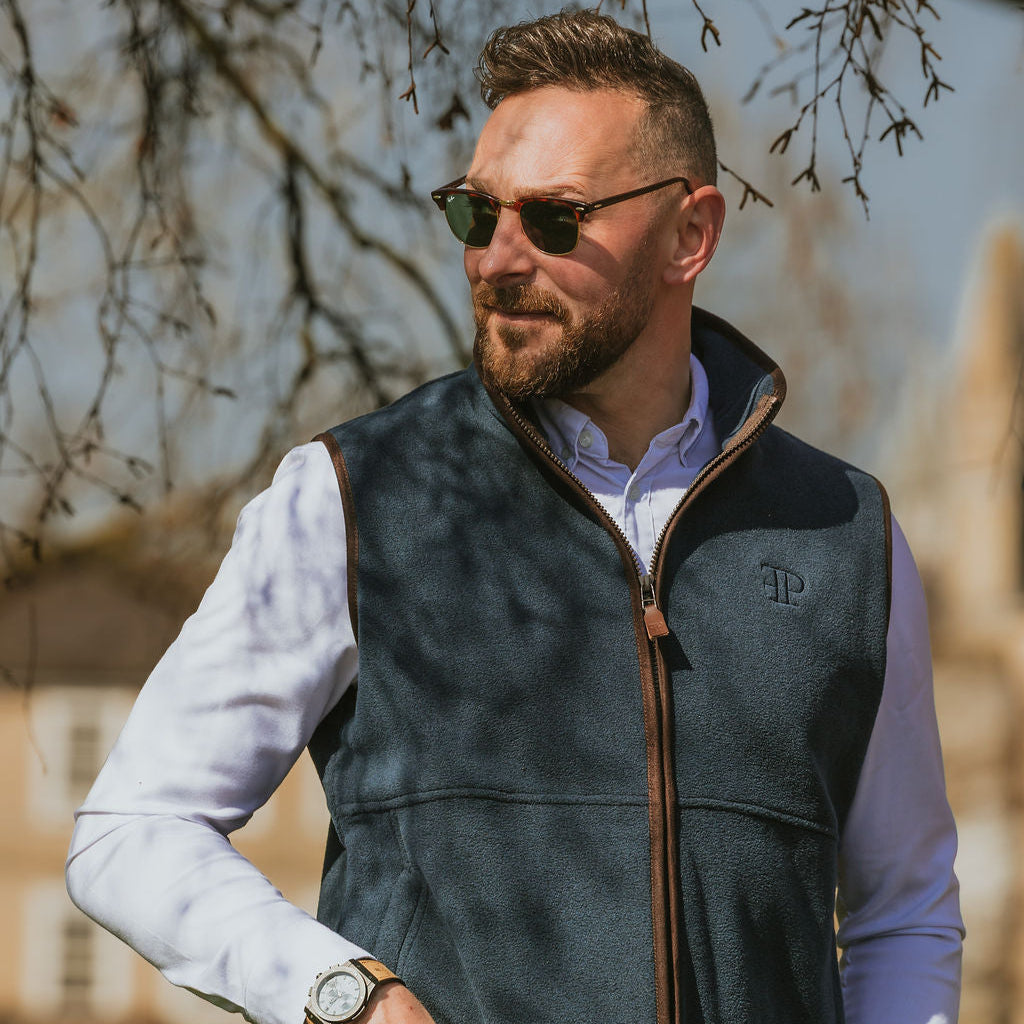 The Sandringham Gilet - Mens - Denim