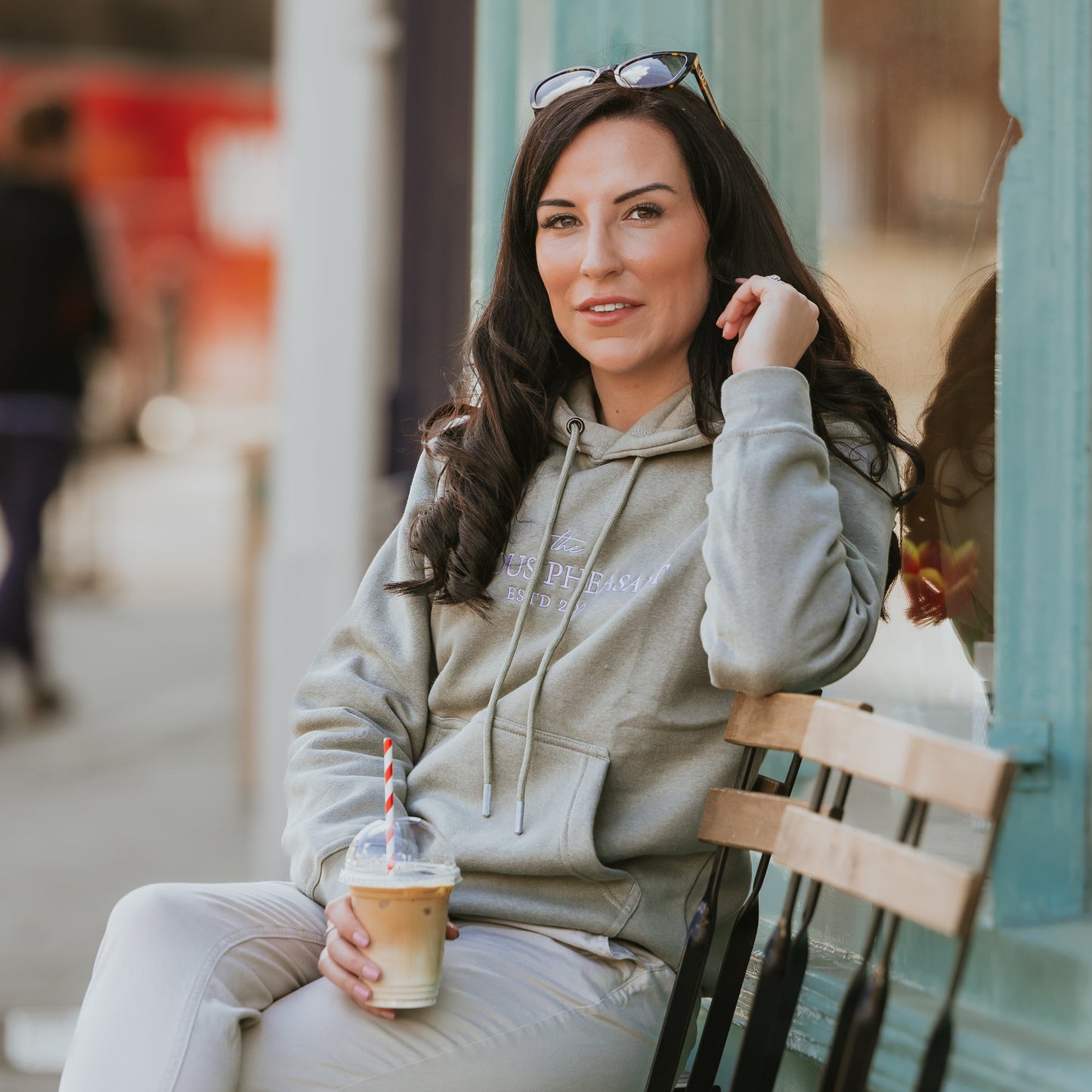 The Elveden Hoodie - Mens - Sage Green