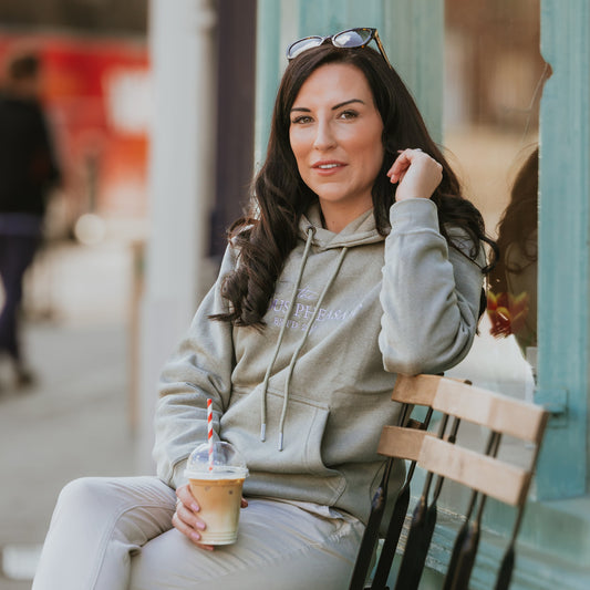 The Elveden Hoodie - Womens - Sage Green