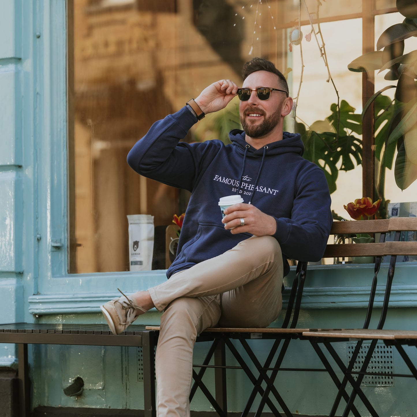 The Elveden Hoodie - Mens - Midnight Navy