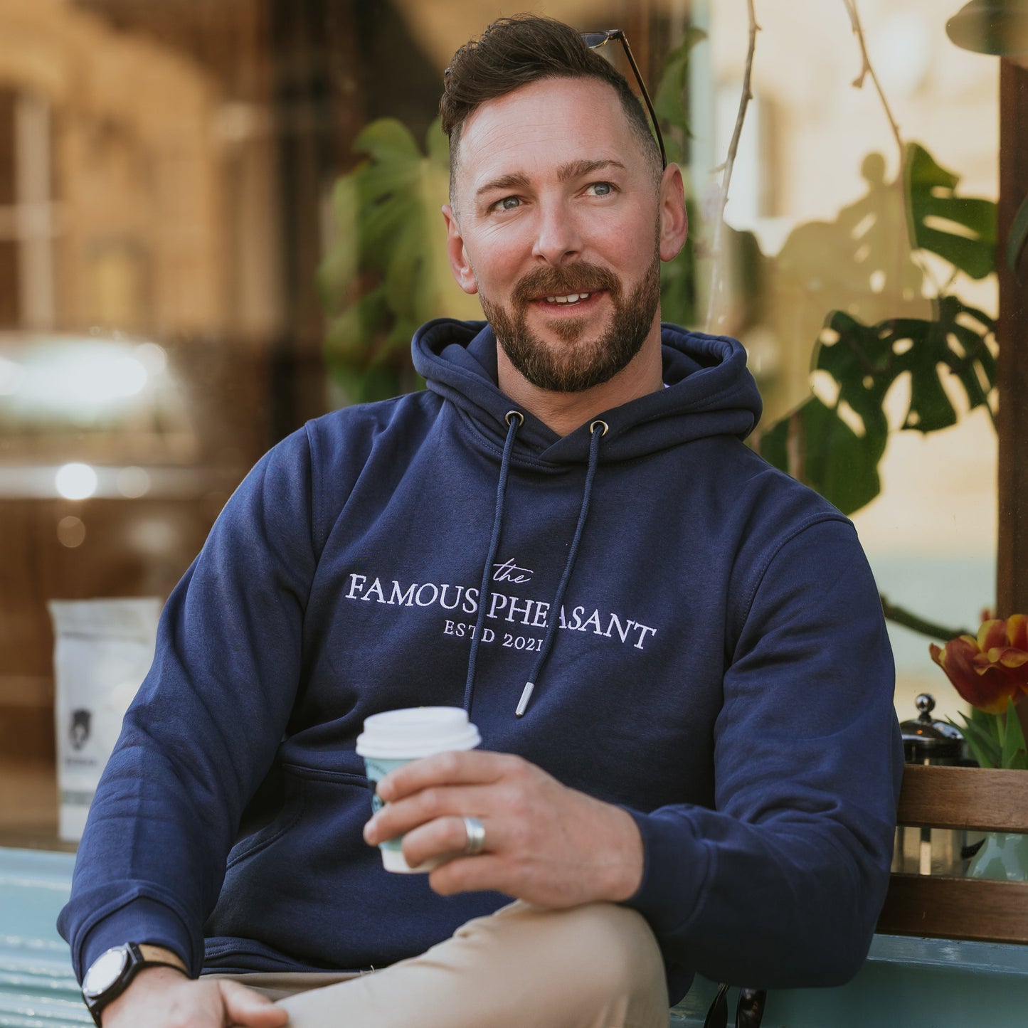 The Elveden Hoodie - Mens - Midnight Navy