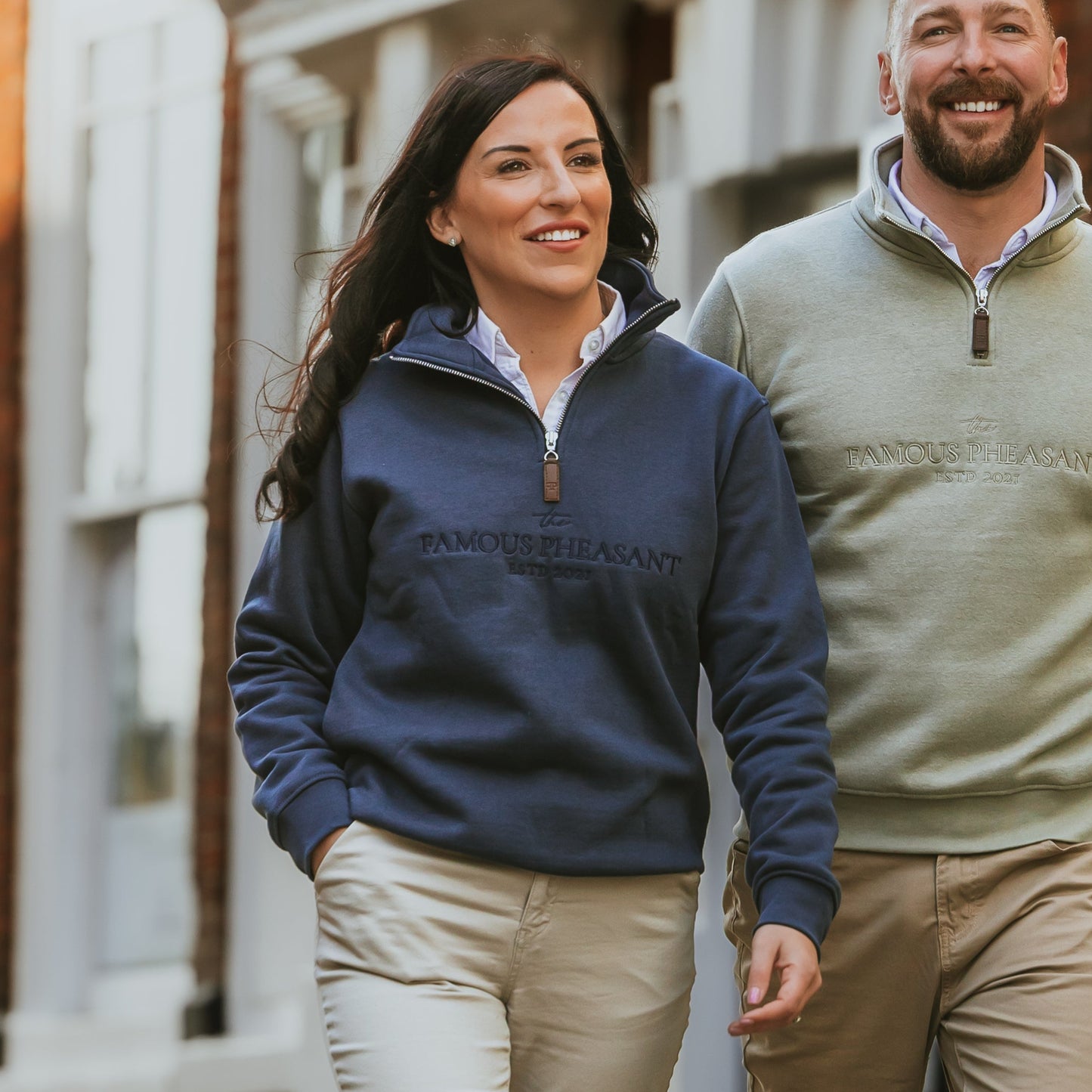 The Felbrigg 1/4 Zip - Womens - Midnight Navy