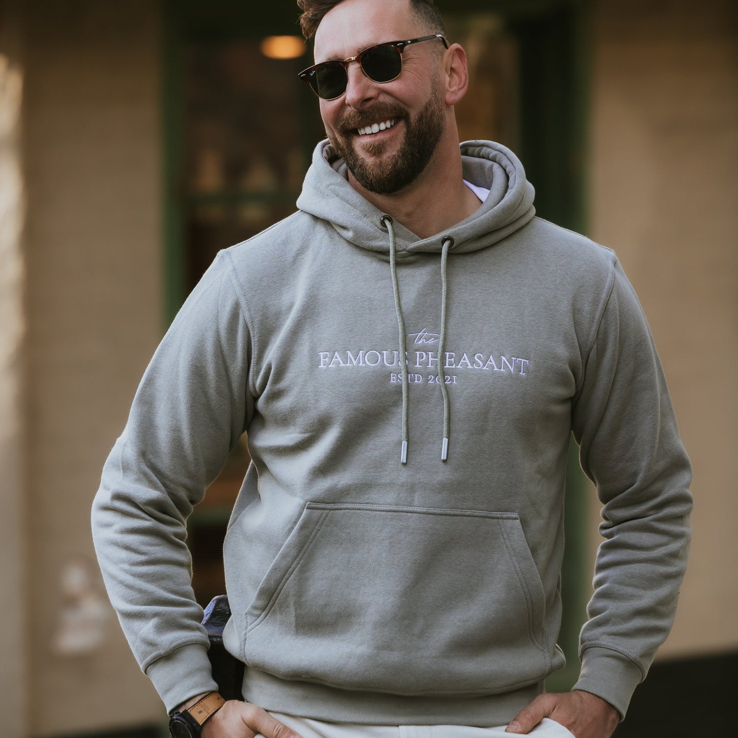 The Elveden Hoodie - Mens - Sage Green