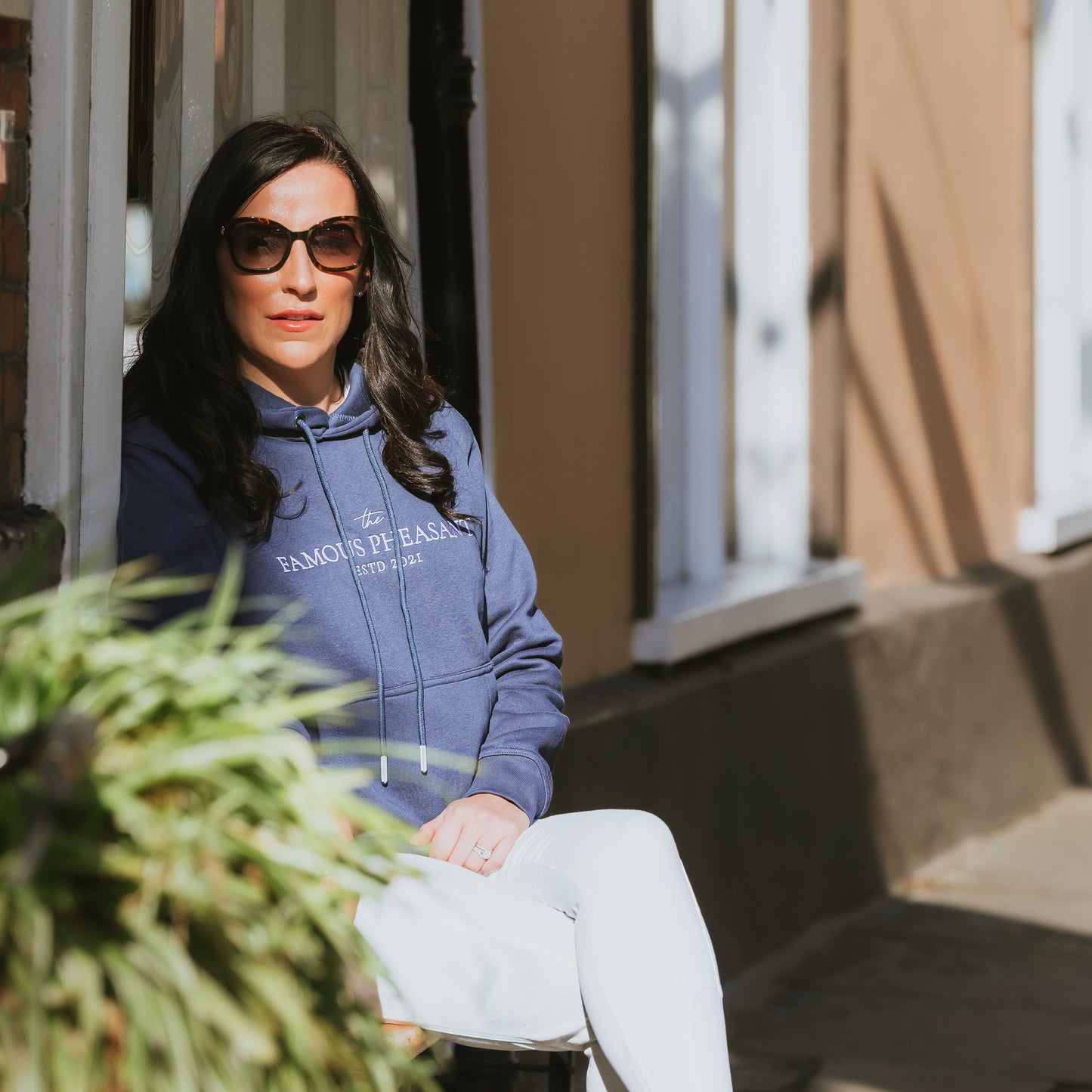 The Elveden Hoodie - Womens - Midnight Navy