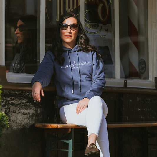 The Elveden Hoodie - Womens - Midnight Navy