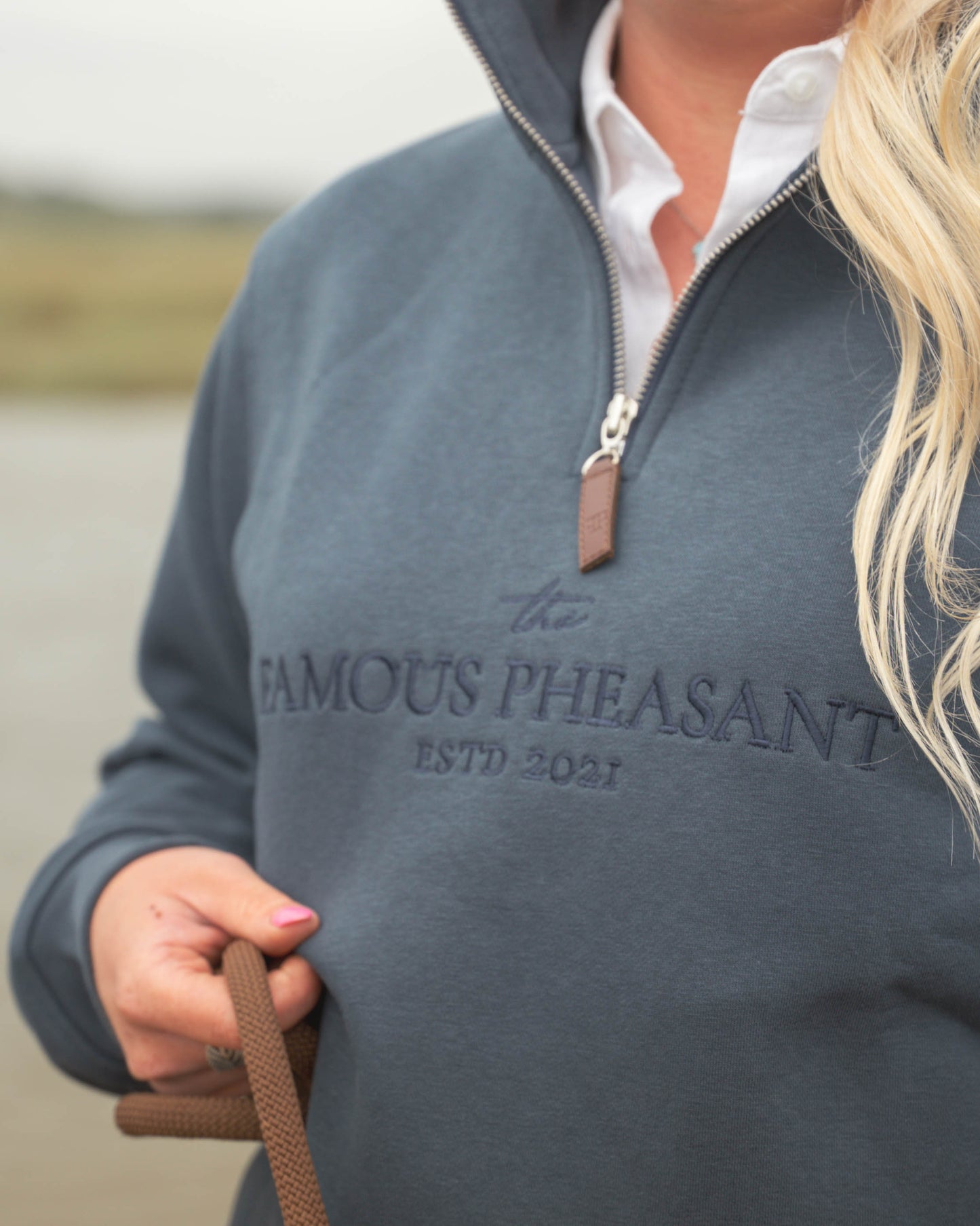 The Felbrigg 1/4 Zip - Womens - Midnight Navy