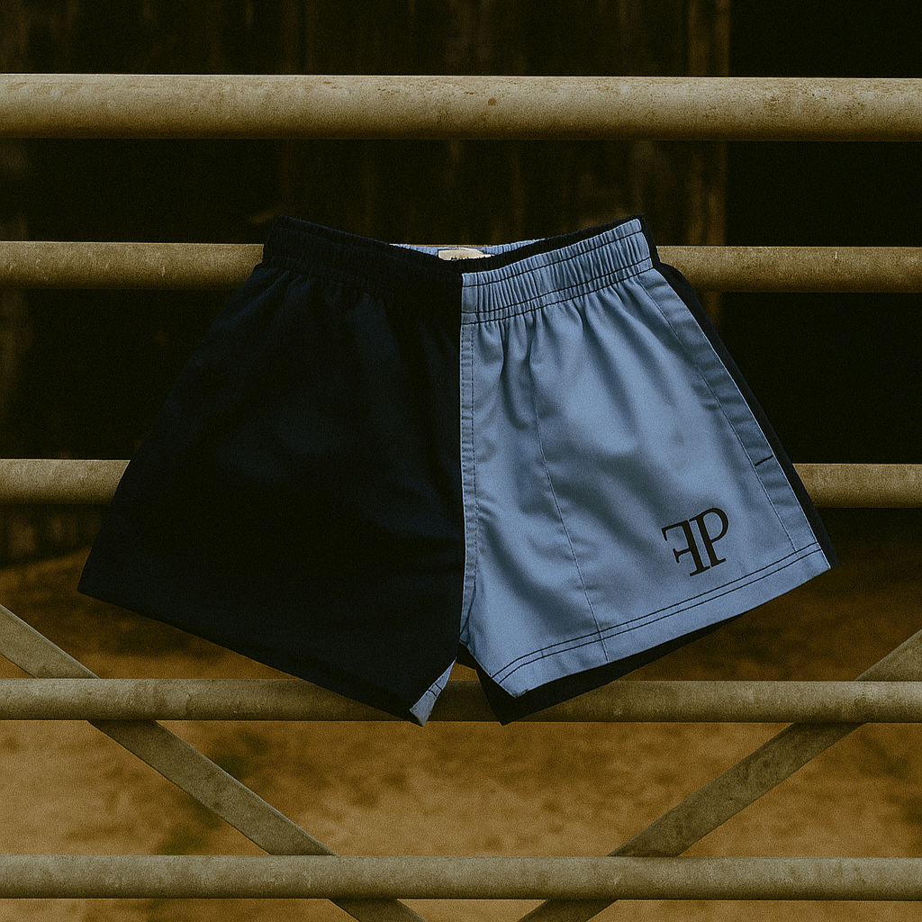 The Harlequin Rugby Shorts - Womens - Navy & Blue