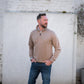 The Felbrigg 1/4 Zip - Mens - Taupe