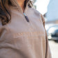 The Felbrigg 1/4 Zip - Womens - Taupe