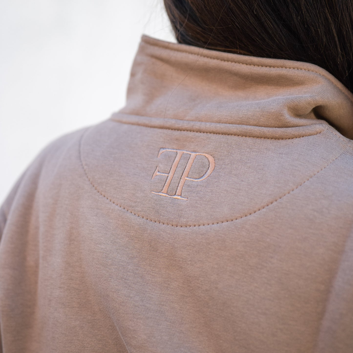 The Felbrigg 1/4 Zip - Womens - Taupe