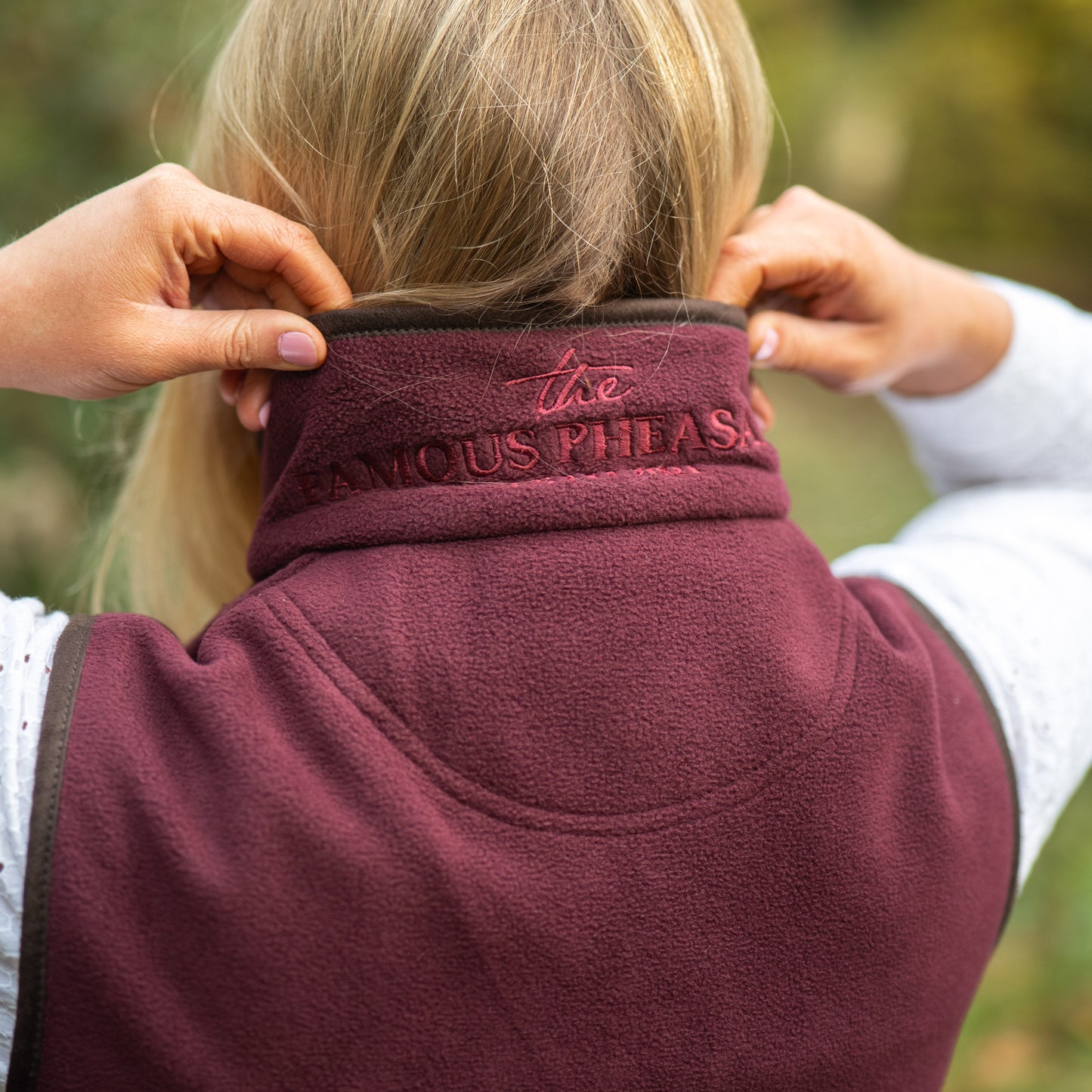 The Sandringham Gilet - Womens - Wine