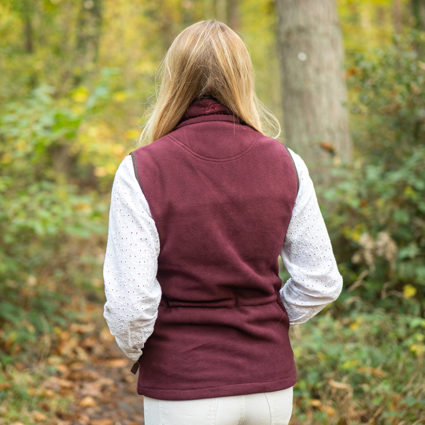 The Sandringham Gilet - Womens - Wine