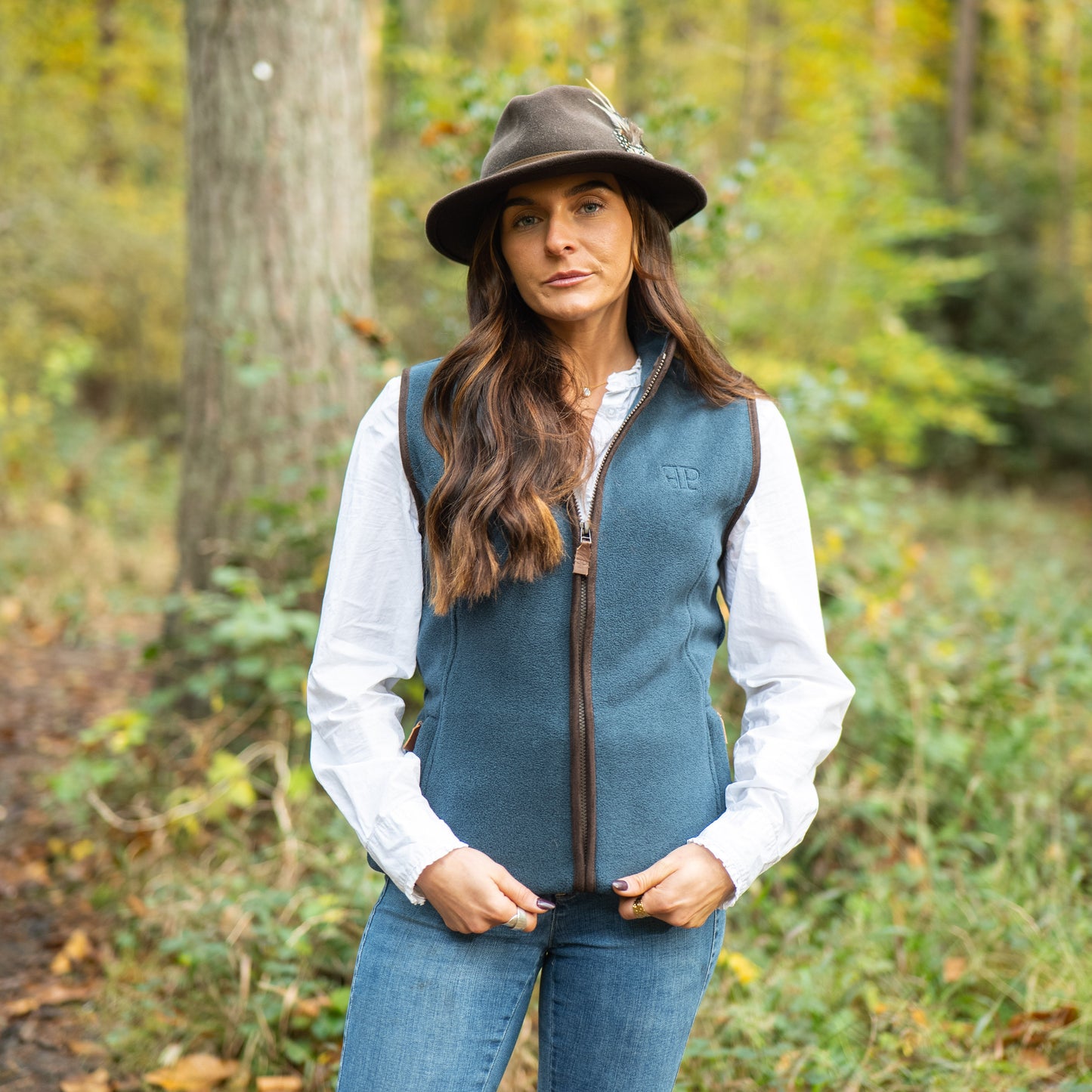 The Sandringham Gilet - Womens - Denim
