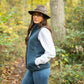 The Sandringham Gilet - Womens - Denim