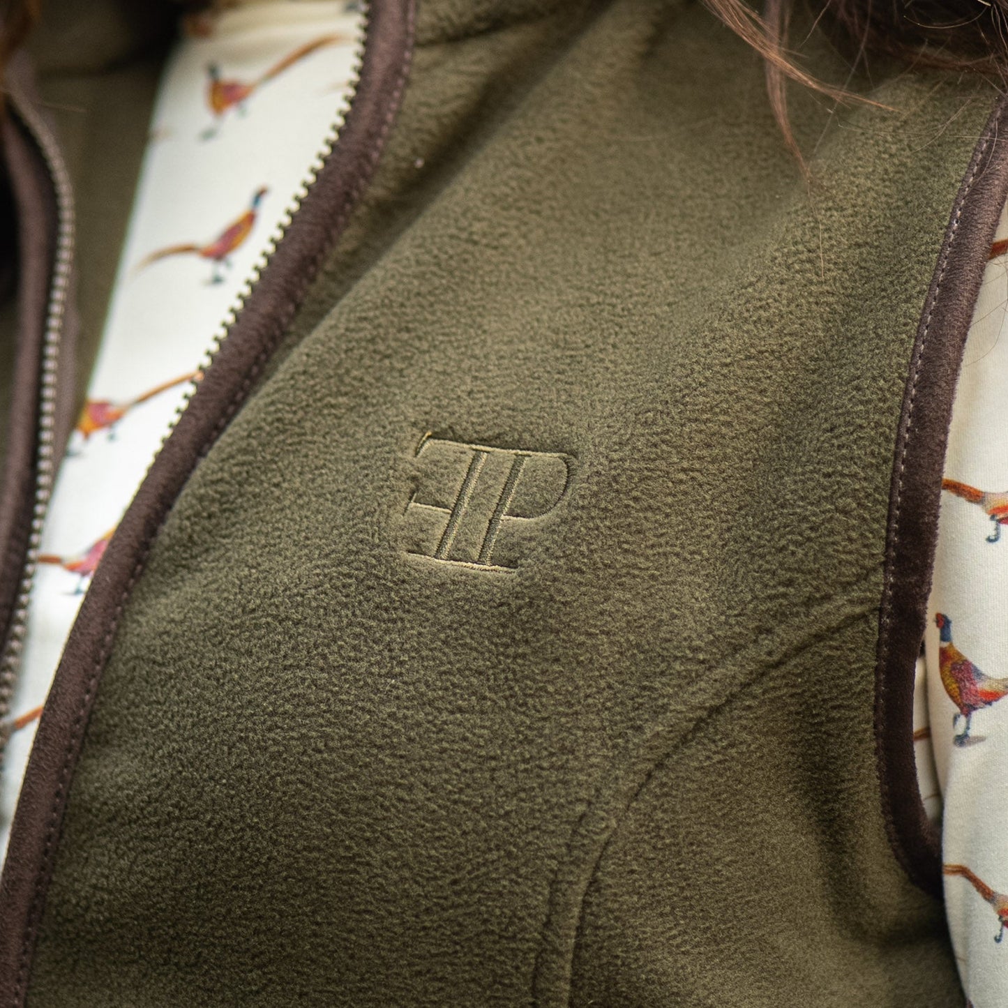 The Sandringham Gilet - Mens - Olive Green