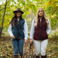 The Sandringham Gilet - Womens - Wine