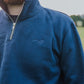 The Blakeney 1/4 Zip - Mens - Navy