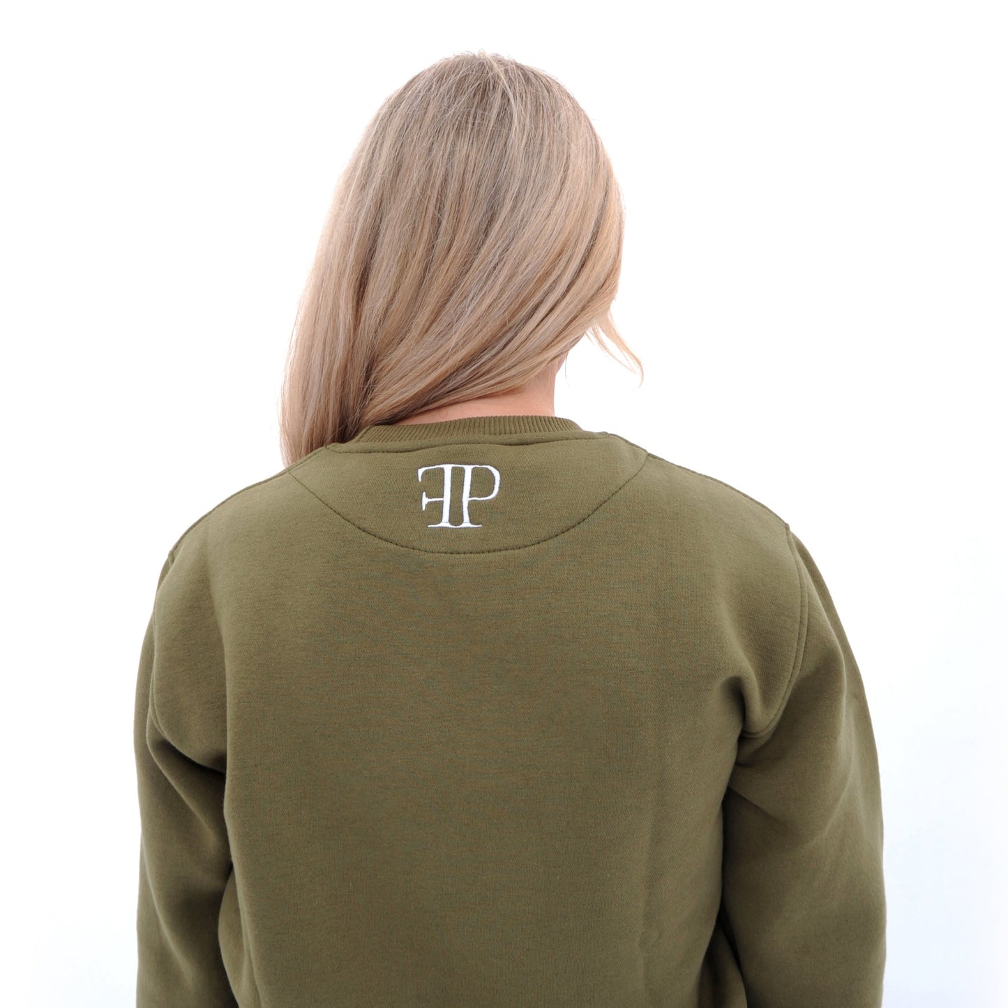 (EX-DISPLAY) - Womens Sage Green Royal Norfolk Sweatshirt - ITEM021