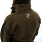 The Deluxe 1/4 Zip - Womens - Dark Olive