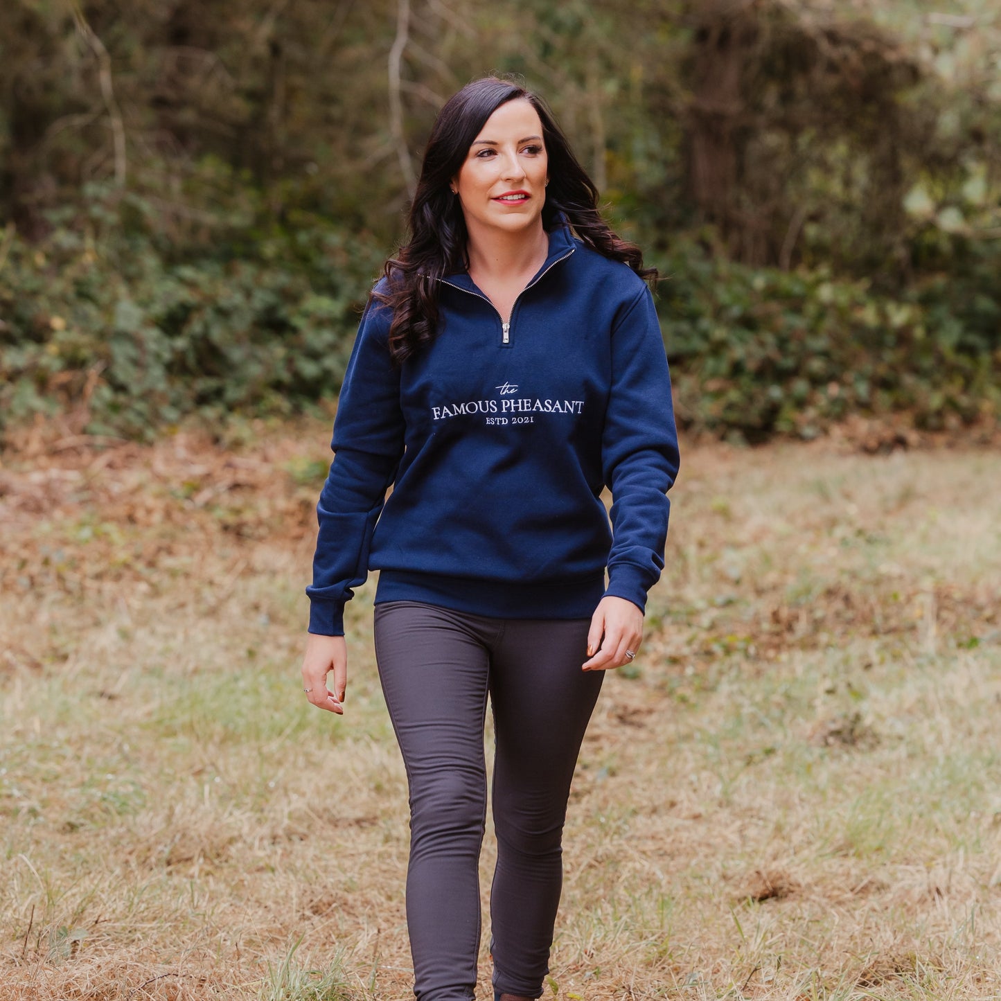 The Deluxe 1/4 Zip - Womens - Navy