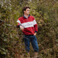 The Sheringham 1/4 Zip - Mens - Burgundy