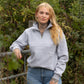 The Deluxe 1/4 Zip - Womens - Grey