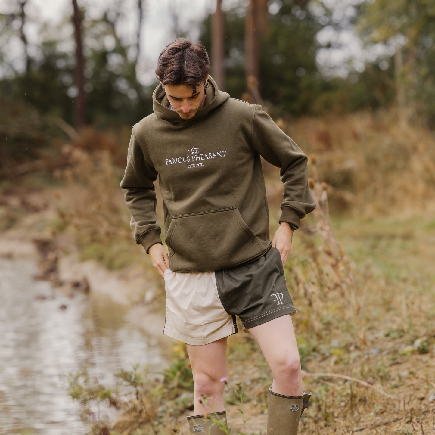 The Marsh Hoodie - Mens - Kharki