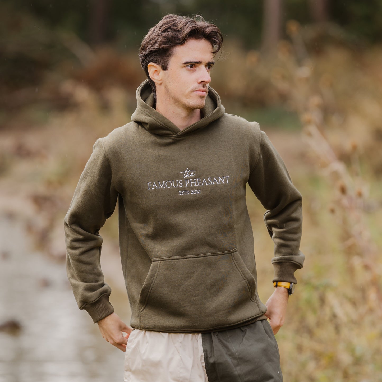 The Marsh Hoodie - Mens - Kharki