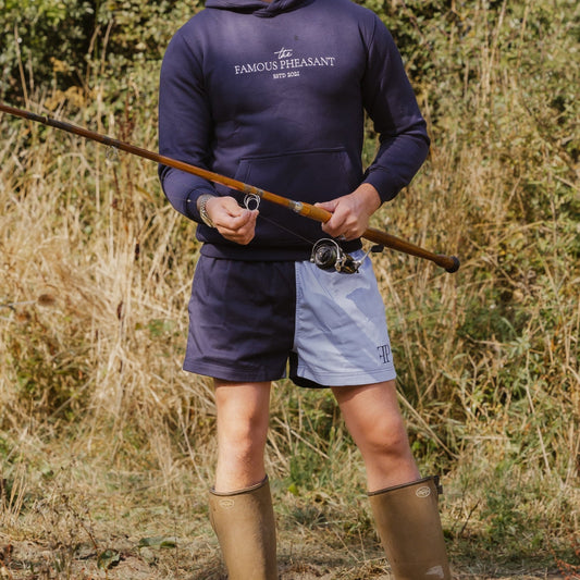 The Harlequin Rugby Shorts - Mens - Navy & Blue