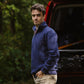 The Blakeney 1/4 Zip - Mens - Navy