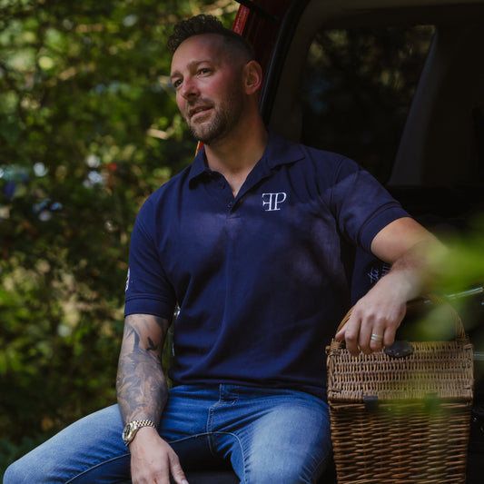 The Holkham Polo Shirt - Mens - Navy