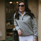 The Felbrigg 1/4 Zip - Womens - Sage Green
