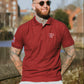 The Holkham Polo Shirt - Mens - Burgundy
