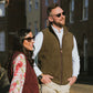 The Sandringham Gilet - Mens - Olive Green