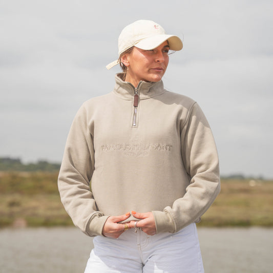 The Felbrigg 1/4 Zip - Womens - Sage Green