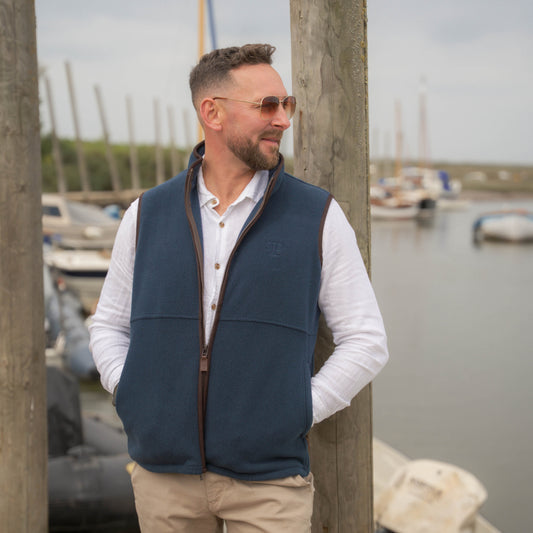 The Sandringham Gilet - Mens - Denim