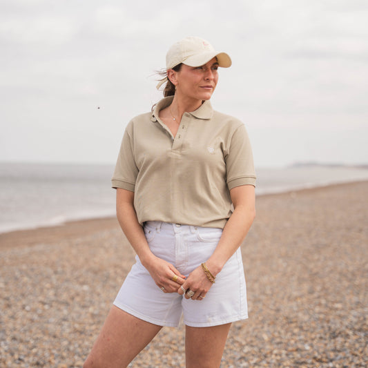 The Blakeney Polo Shirt - Womens - Sage Green