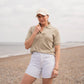 The Blakeney Polo Shirt - Womens - Sage Green