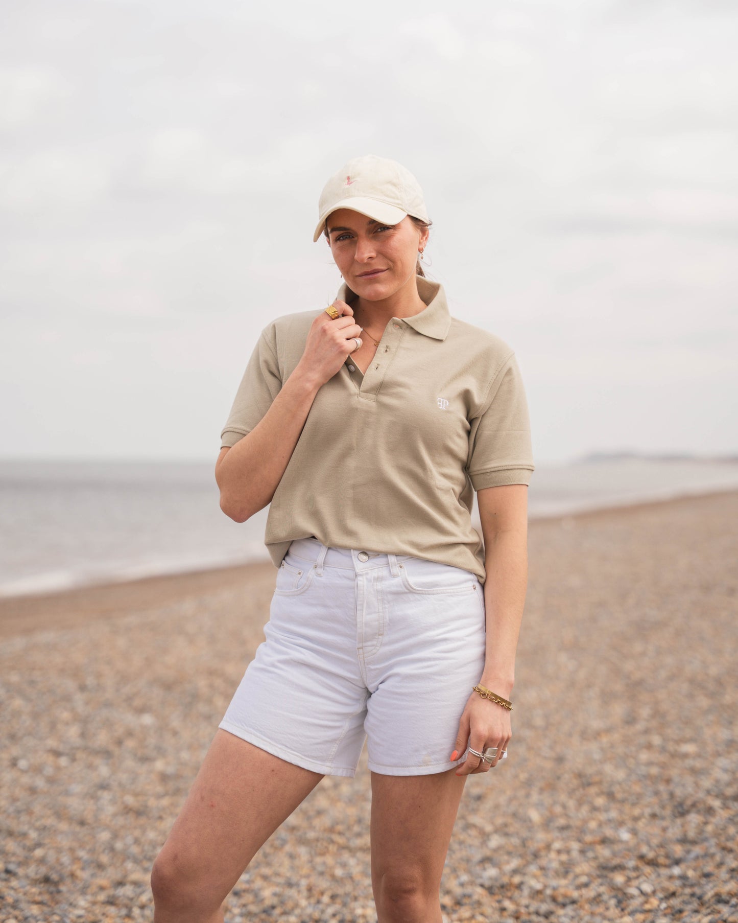 The Blakeney Polo Shirt - Womens - Sage Green