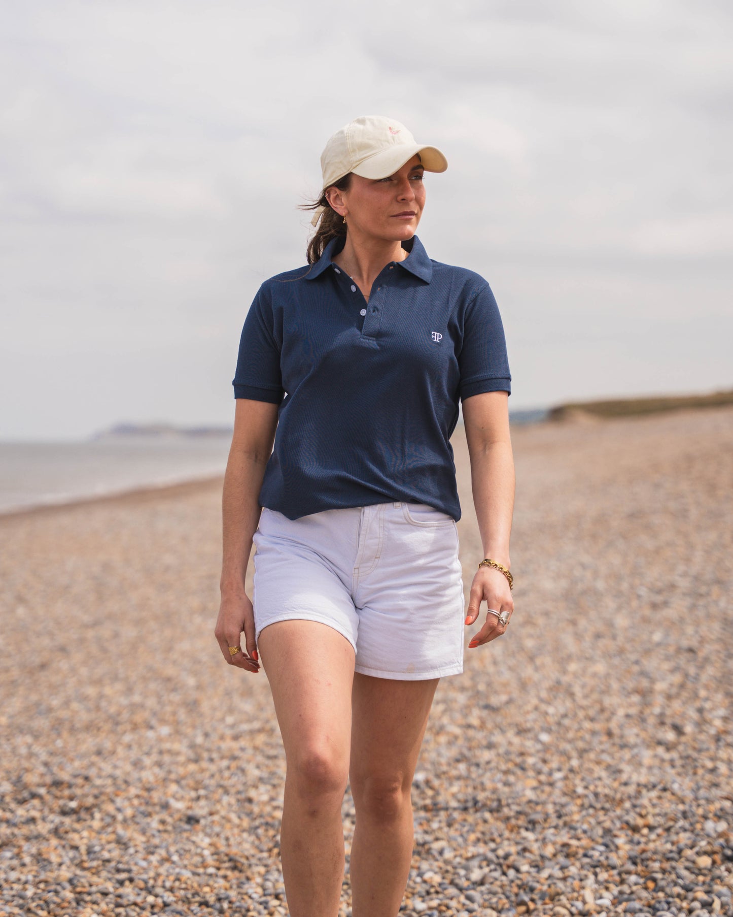 The Blakeney Polo Shirt - Womens - Midnight Navy