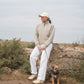 The Felbrigg 1/4 Zip - Womens - Sage Green