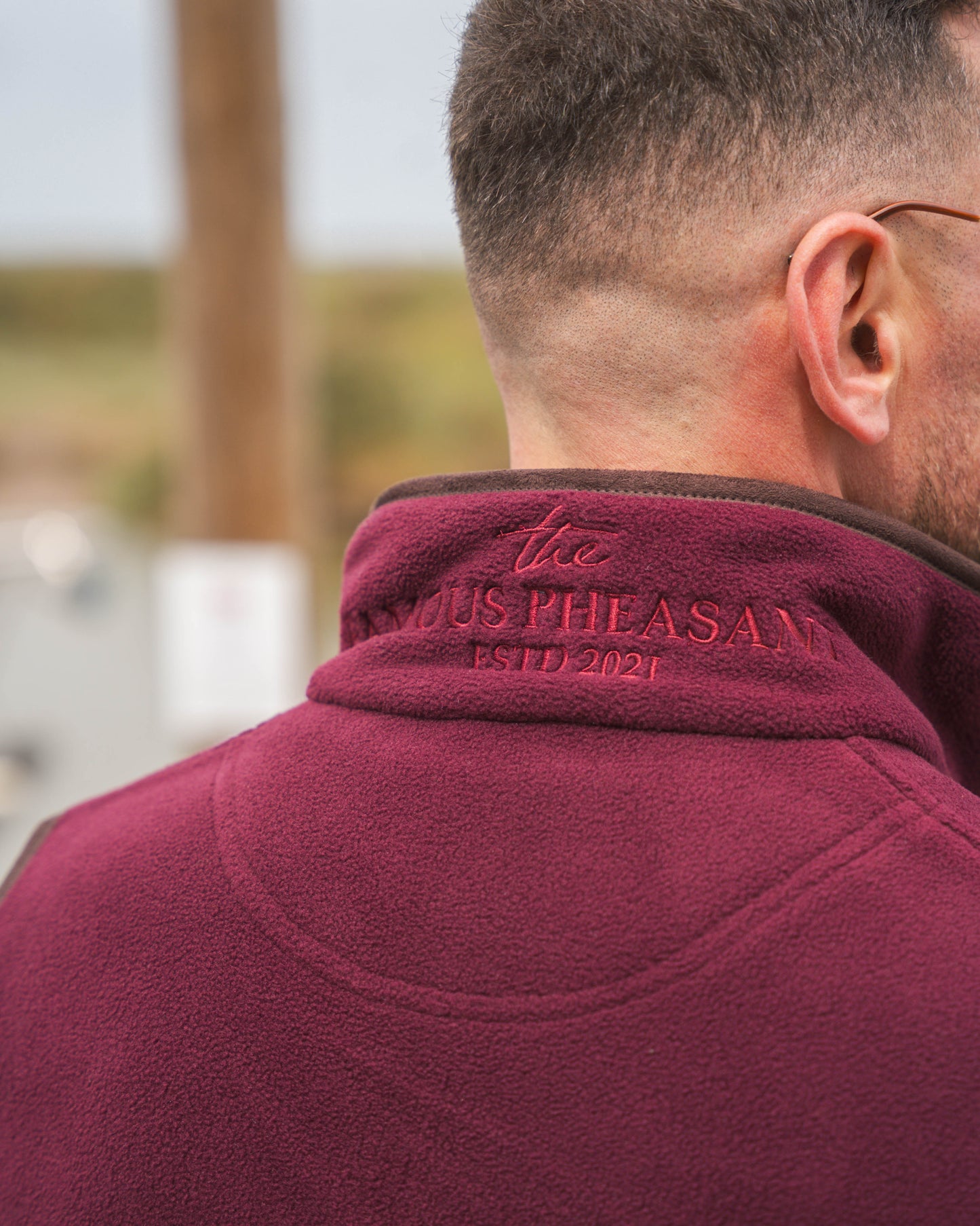 The Sandringham Gilet - Mens - Wine