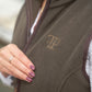 The Sandringham Gilet - Mens - Olive Green