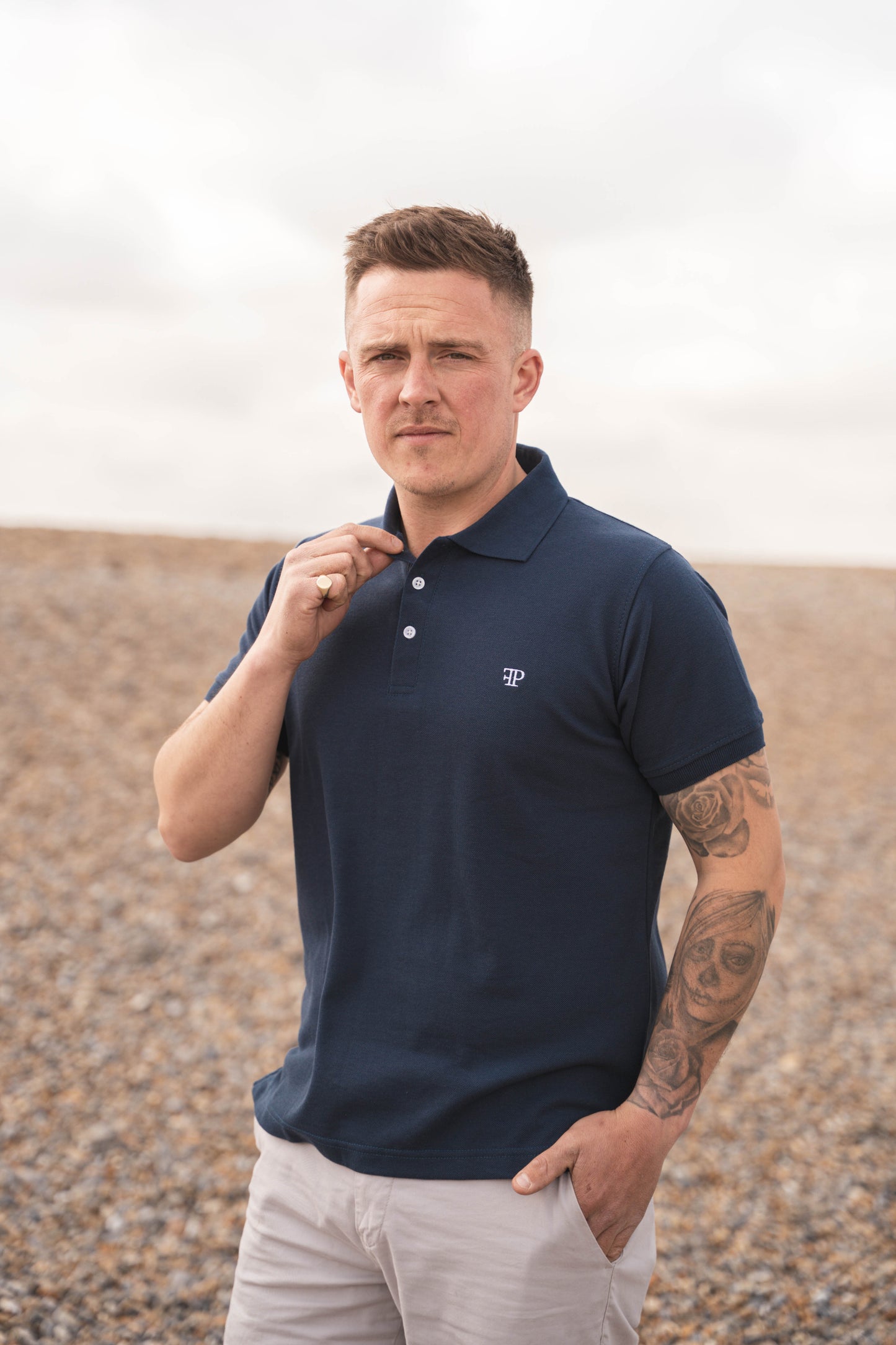 The Blakeney Polo Shirt - Mens - Midnight Navy