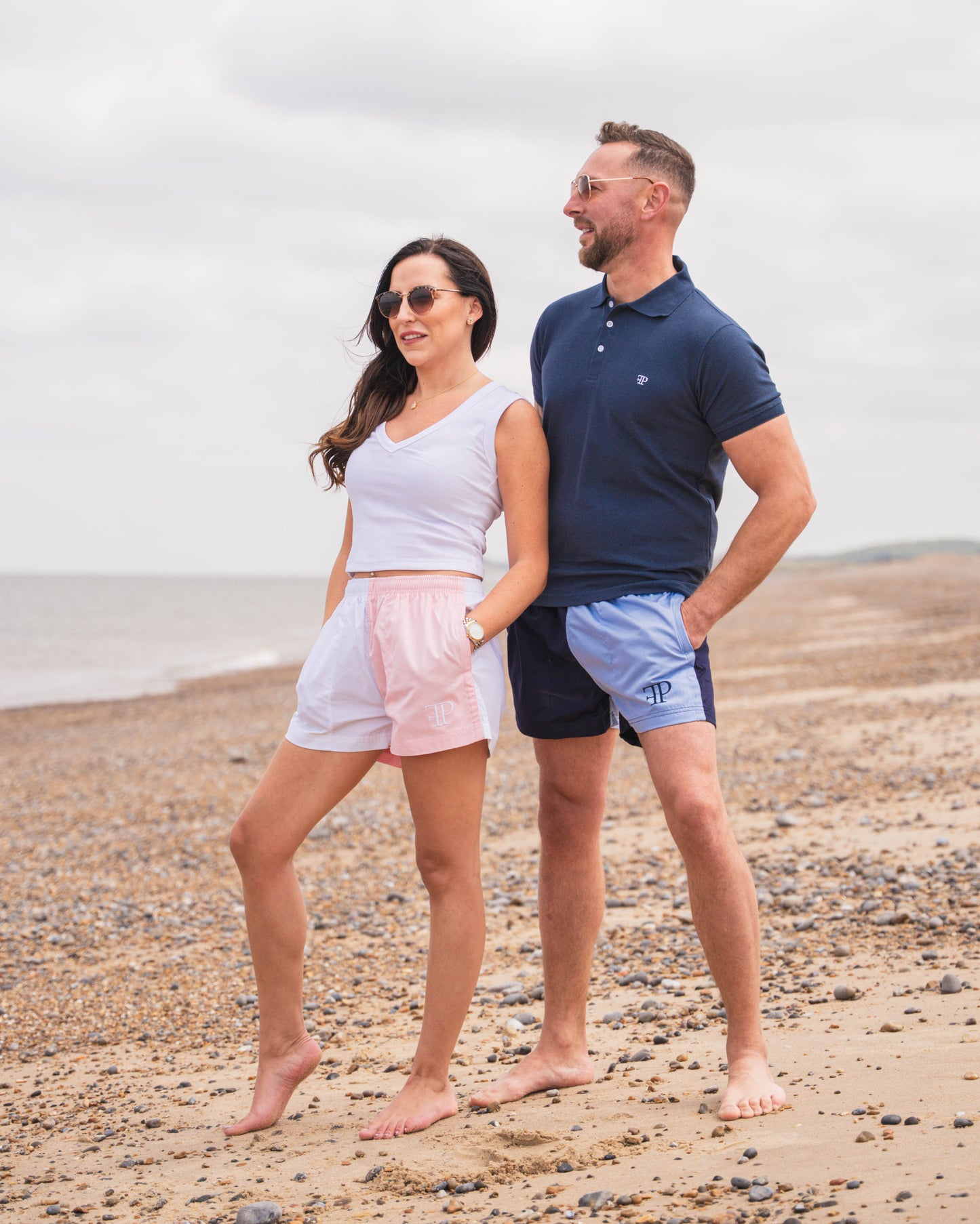 The Harlequin Rugby Shorts - Mens - Navy & Blue