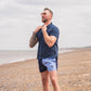 The Harlequin Rugby Shorts - Mens - Navy & Blue