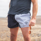 The Harlequin Rugby Shorts - Mens - Navy & Blue