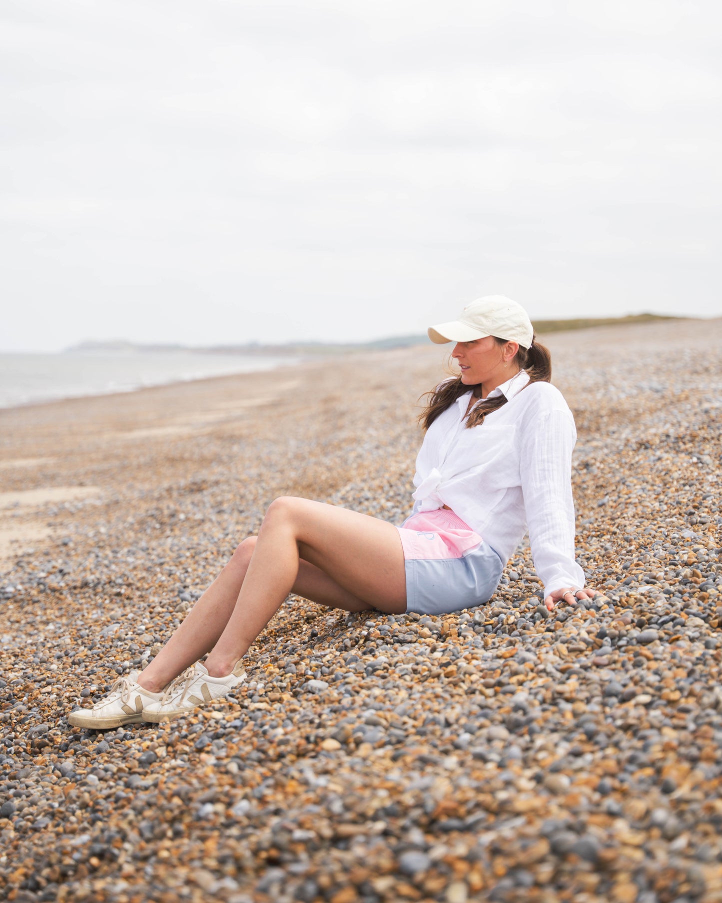 The Harlequin Rugby Shorts - Womens - Pink & Blue